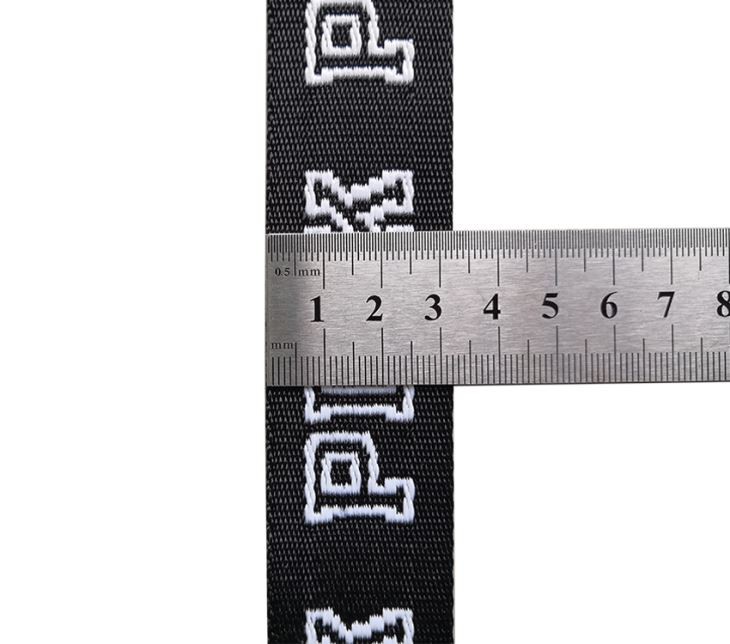 floral jacquard ribbon