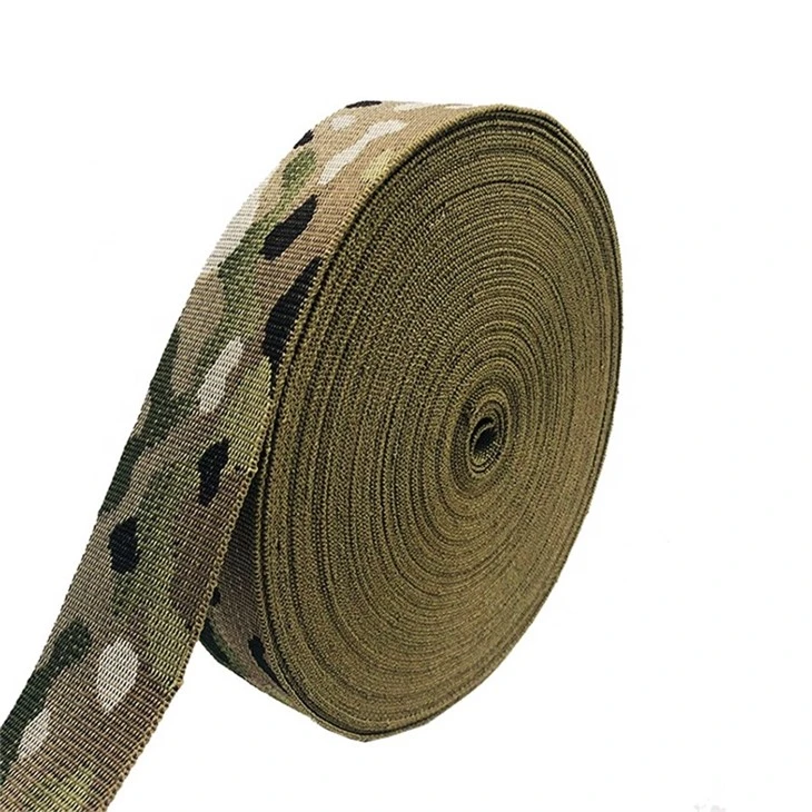 1.5 Inch Custom Camo Jacquard Webbing