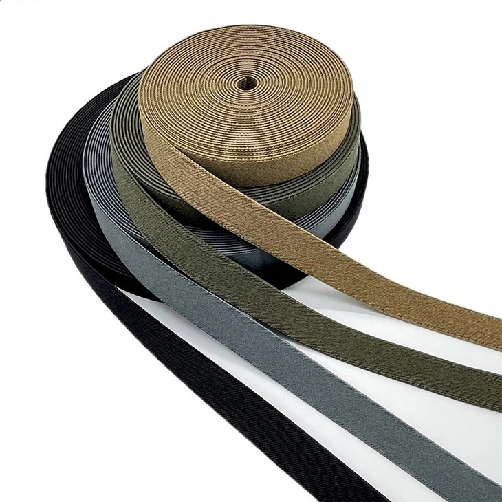 Heavy Duty 1 inch Twill Elastic